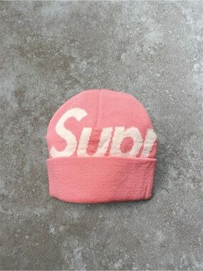 Pink Supreme beanie